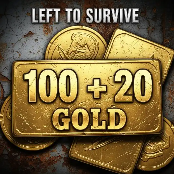 Left To Survive 100 + 20 Gold