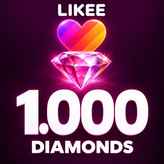 Likee 1.000 Diamonds