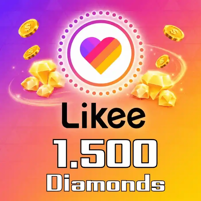 Likee 1.500 Алмазов