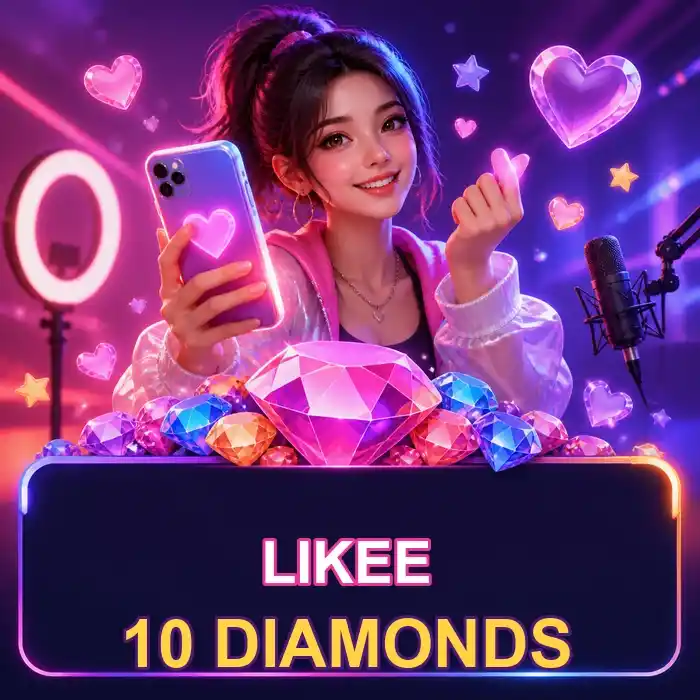 Likee 10 Diamonds