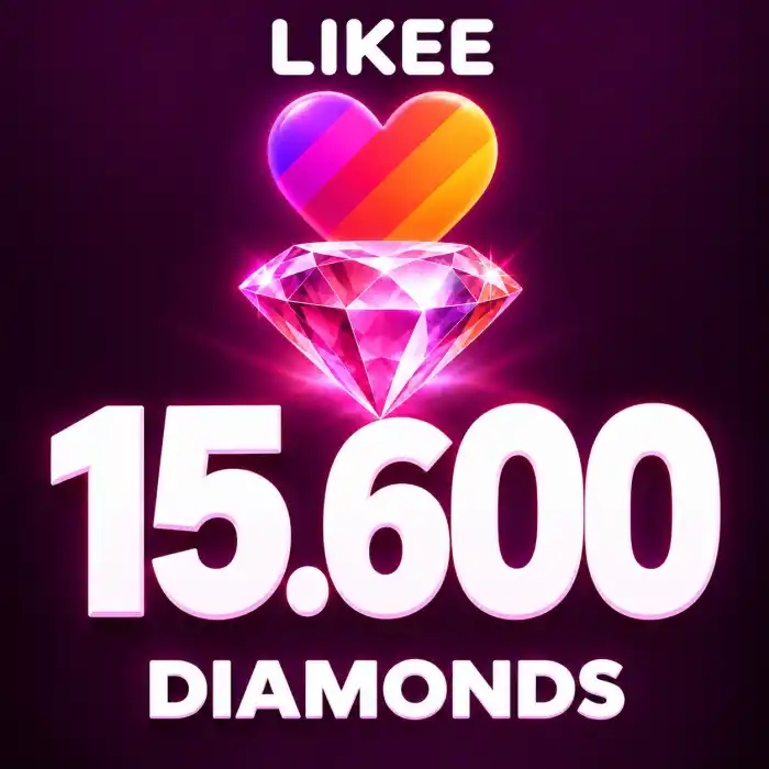 Likee 15.600 Diamonds