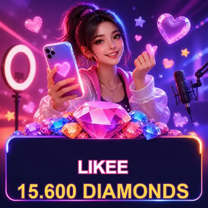 Likee 15.600 Diamonds
