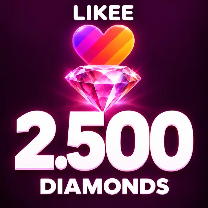 Likee 2.500 Diamonds