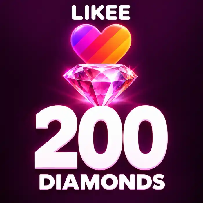 Likee 200 Diamonds