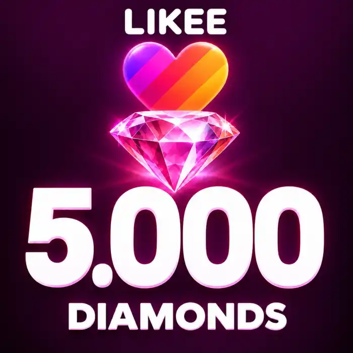 Likee 5.000 Diamonds
