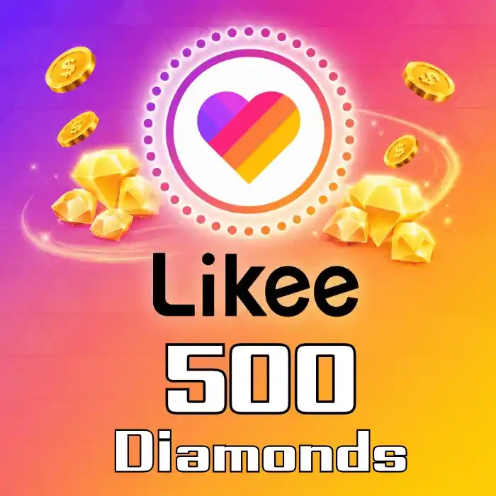 Likee 500 Diamonds