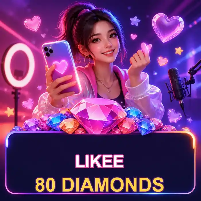 Likee 80 Diamonds