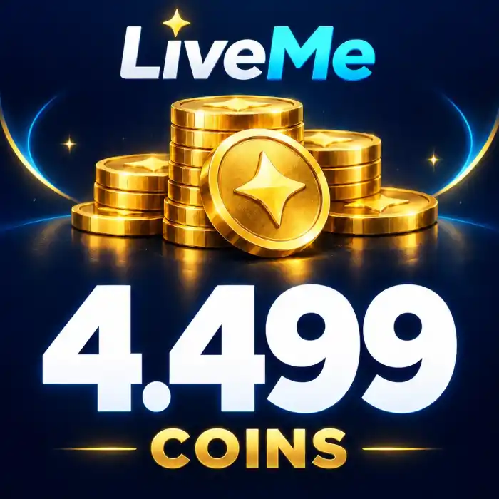 LiveMe 4499 Coins 49.99 USD