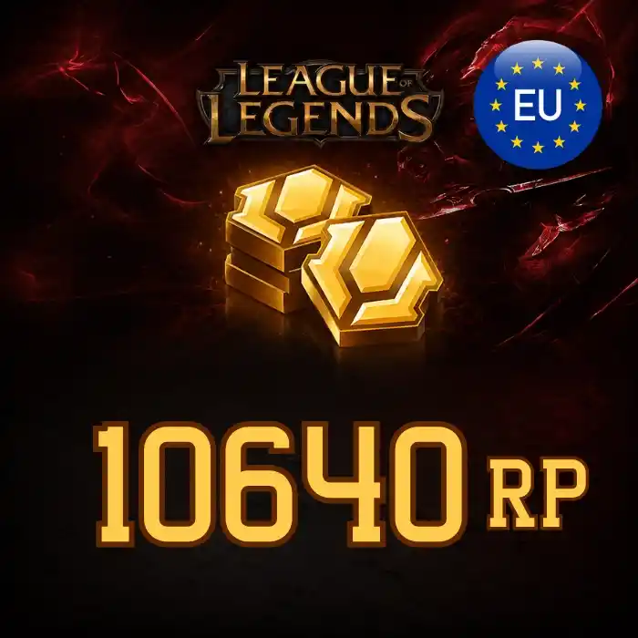 LoL 10640 RP EU West 80 EUR