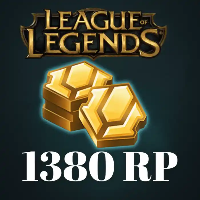 League of Legends 1,380 RP