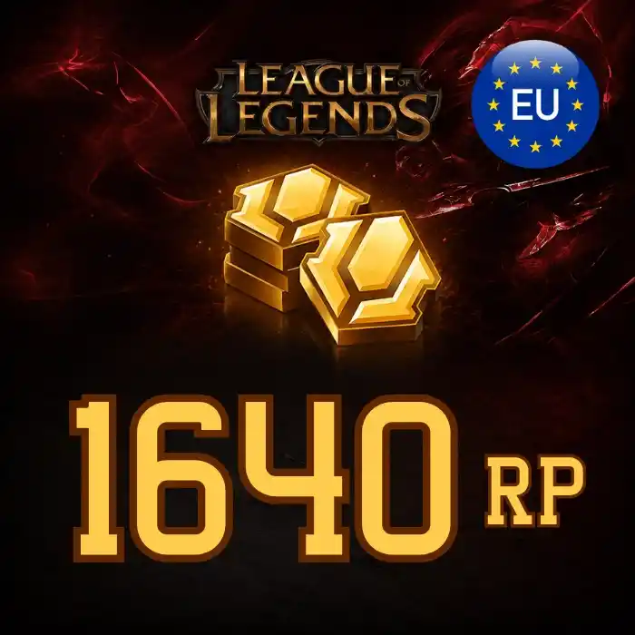 LoL 1640 RP EU West 15 EUR