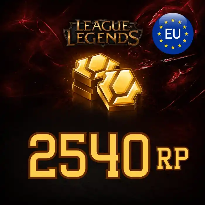 League of Legends 20 Euro Geschenkkarte EU West