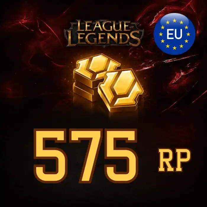 League of Legends 5 Euro Geschenkkarte EU West