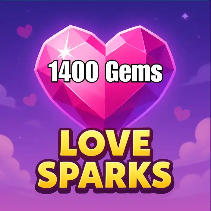 Love Sparks 1400 Gems
