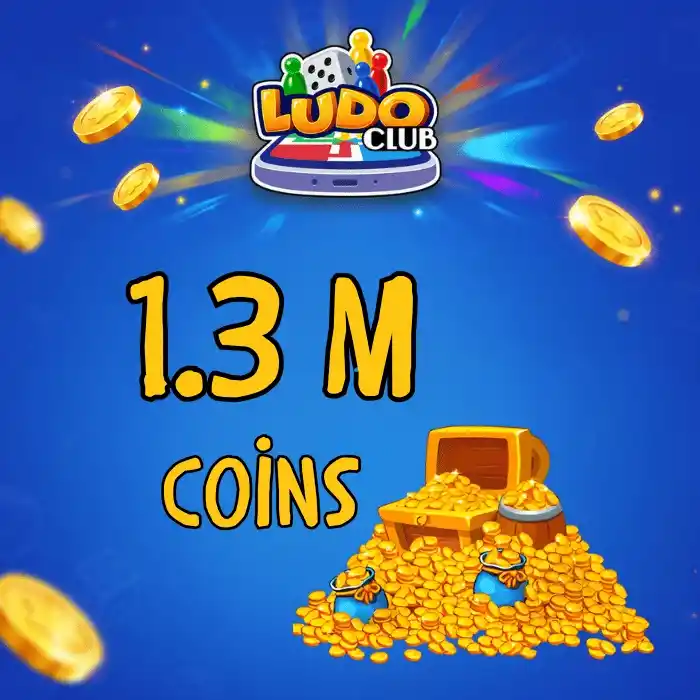 Ludo Club 1300000 Coins