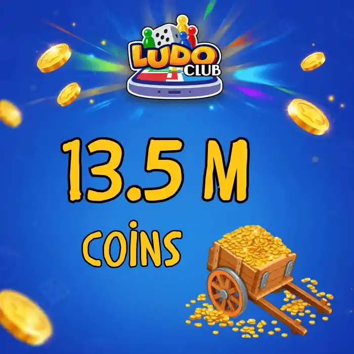 Ludo Club 13500000 Coins