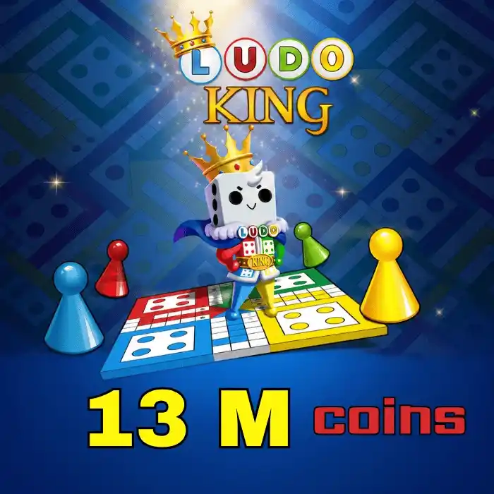 Ludo King 13000000 монети