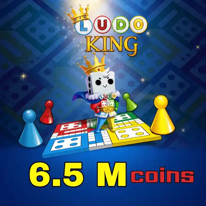 Ludo King 6500000 монети
