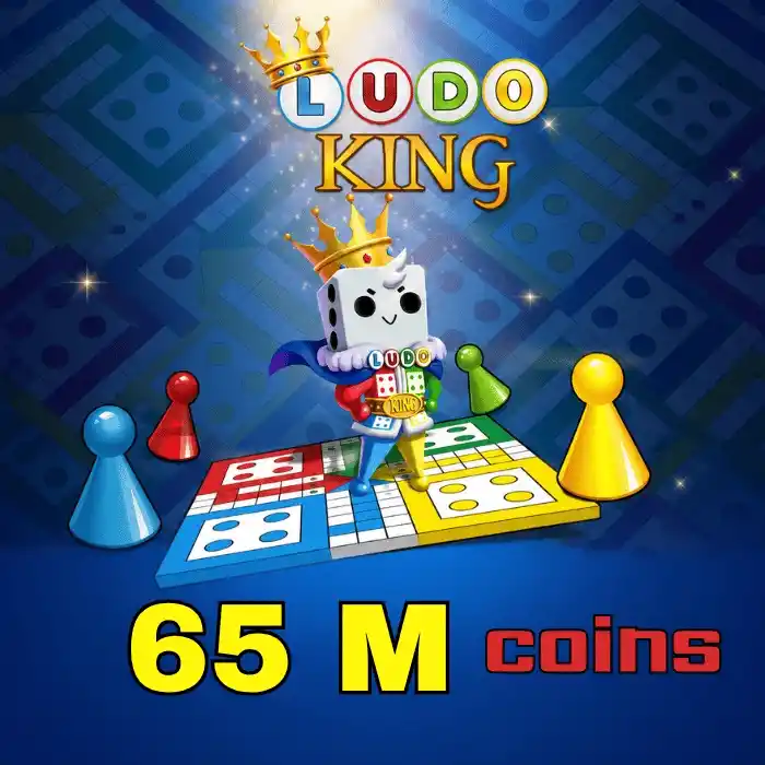 Ludo King 65000000 монети