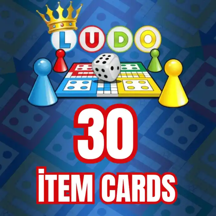 Ludo World 30 item Cards
