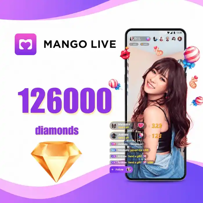 Mango Live 126000 Diamonds