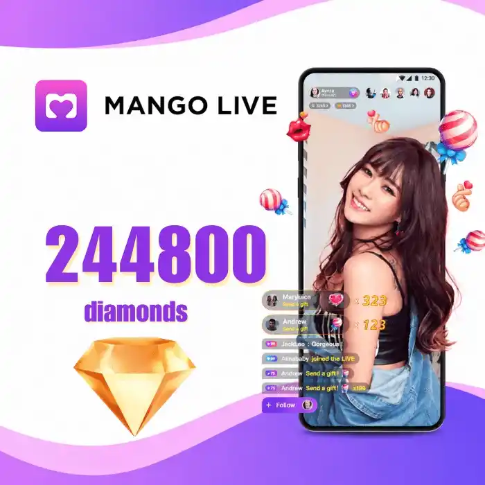 Mango Live 244800 Diamonds