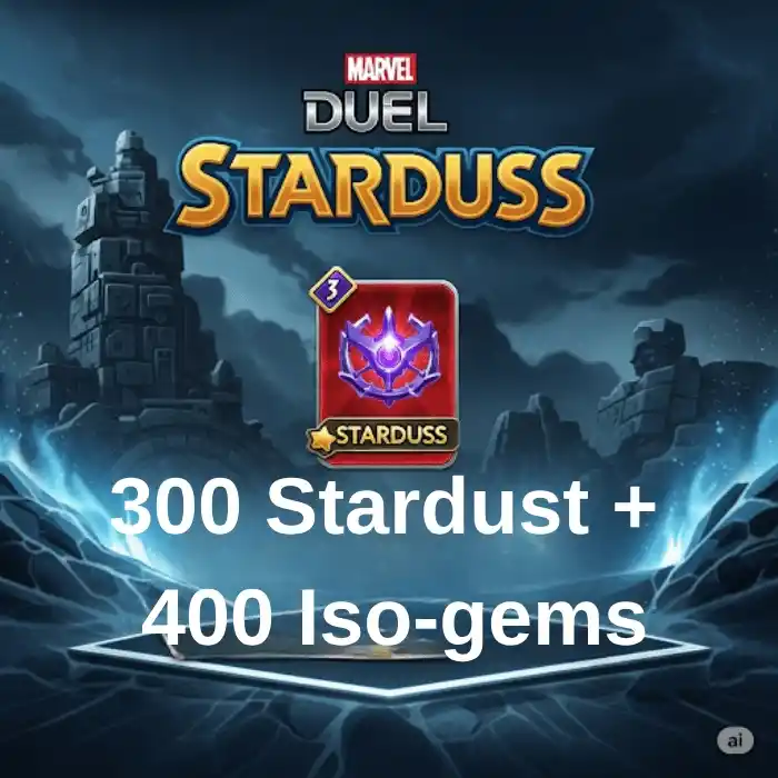 Marvel DUEL 300 Stardust + 400 Iso-Gems