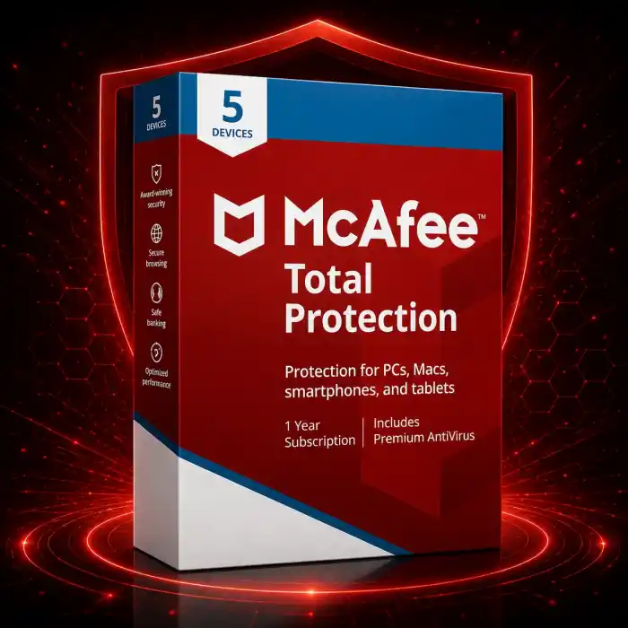 McAfee Total Protection Card 5 Device