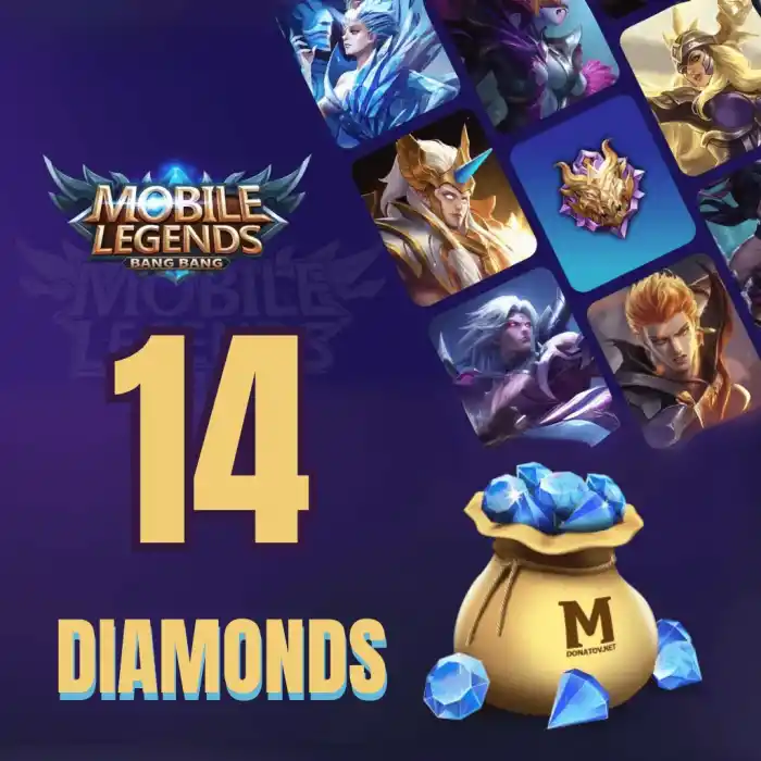 MLBB 14 Diamonds Indonesia