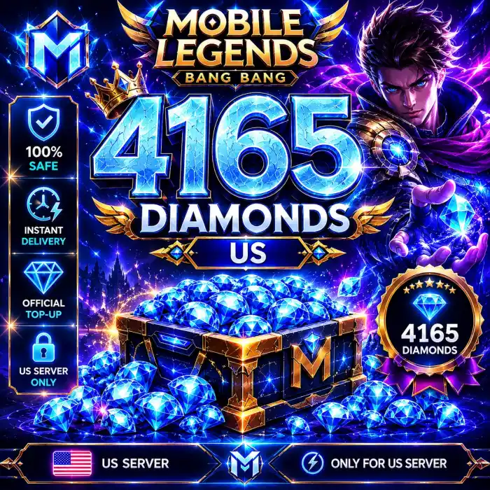 MLBB 3500+665 Diamonds US