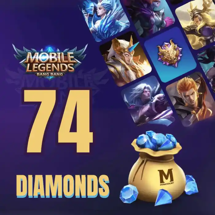 MLBB 74 Diamanten Indonesien