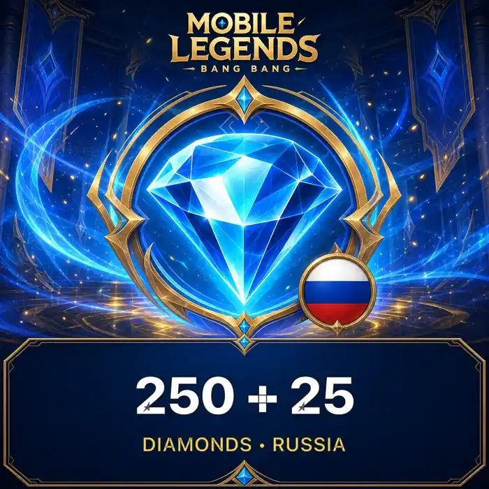 MLBB Rusya 250+25 Diamonds