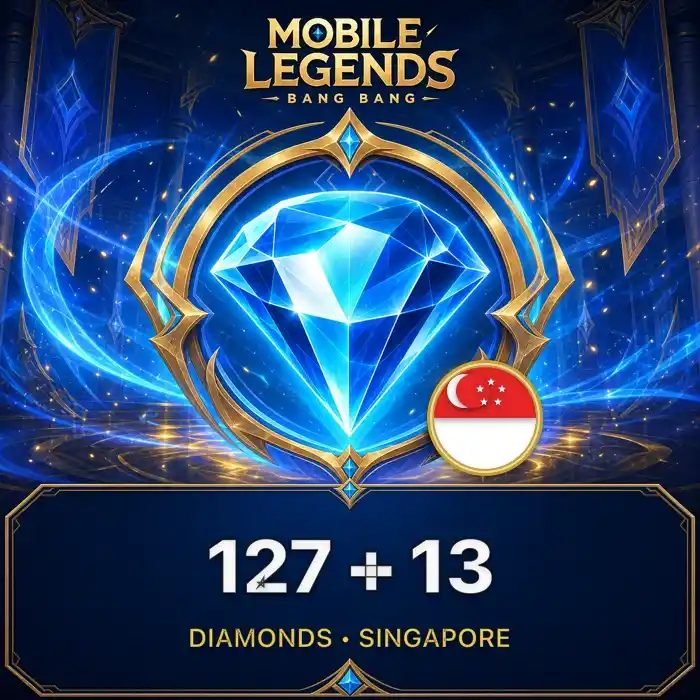 MLBB Сингапур 127+13 Diamonds