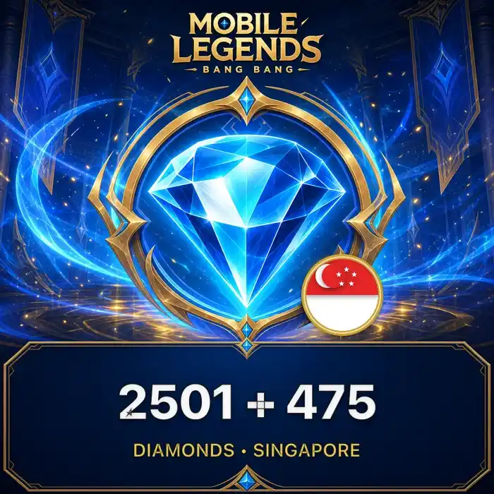 MLBB Сингапур 2501+475 Diamonds