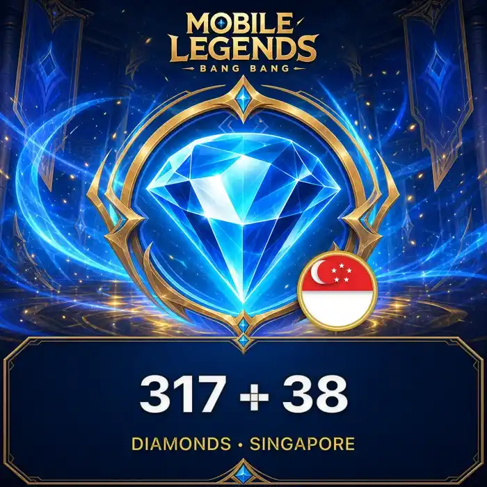 MLBB Сингапур 317+38 Diamonds