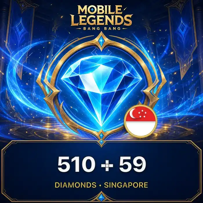 MLBB Сингапур 510+59 Diamonds