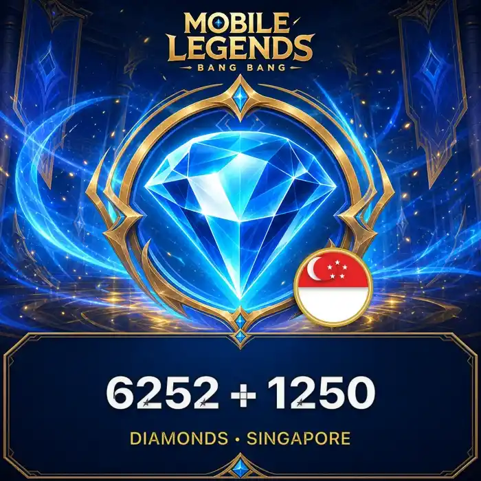 MLBB Сингапур 6252+1250 Diamonds