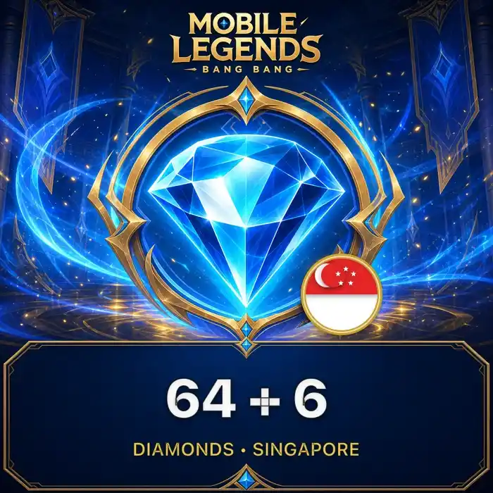 MLBB Сингапур 64+6 Diamonds