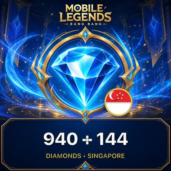MLBB Сингапур 940+144 Diamonds