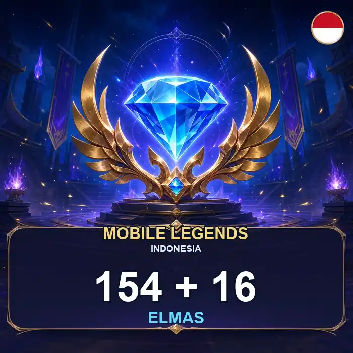 Mobile Legends 154 + 16 алмазов