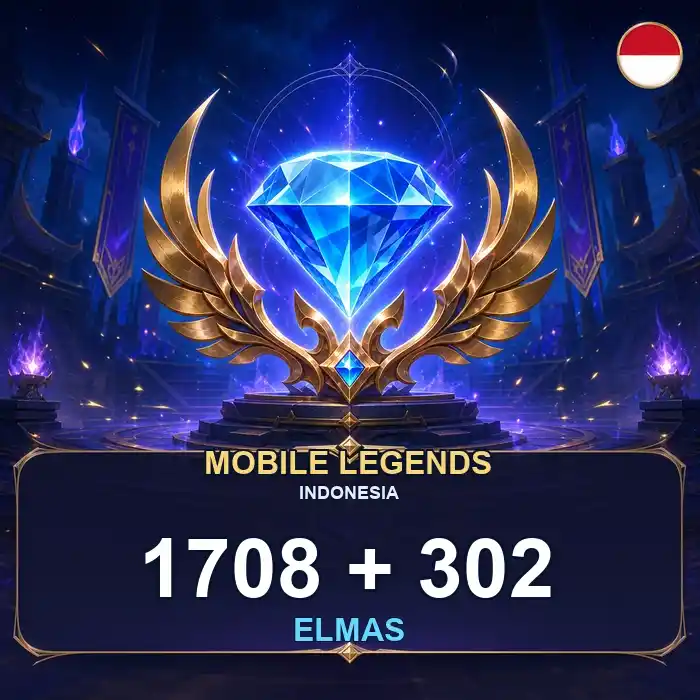 Mobile Legends 1708 + 302 алмазов