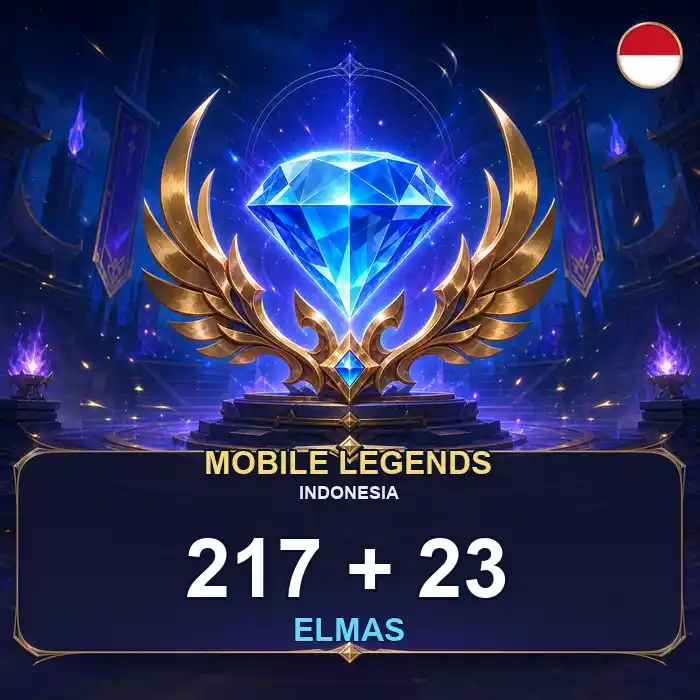 Mobile Legends 217 + 23 алмазов