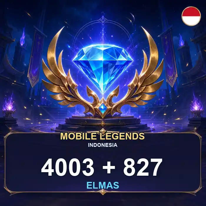 Mobile Legends 4003 + 827 алмазов