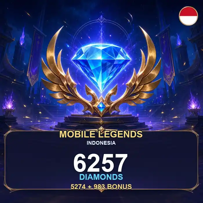 MLBB 6257 Diamonds (5274 + 983 Bonus)