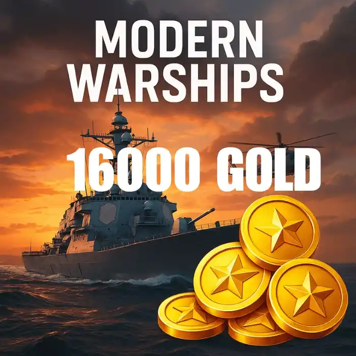 Modern Warships 16000 Злато