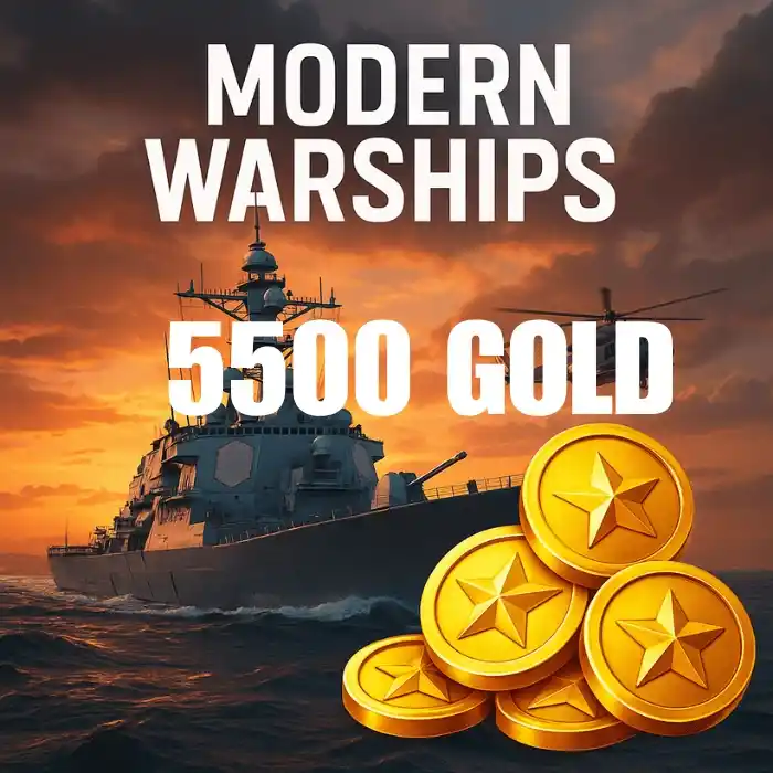 Modern Warships 5500 Злато