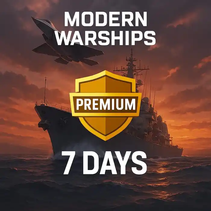 Modern Warships Premium Account- 7 Дни