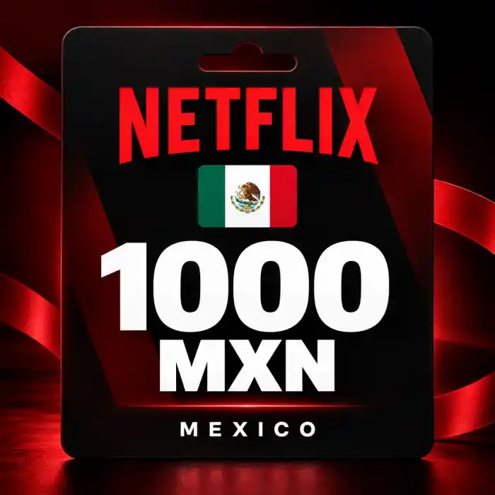 Netflix MX 1000 MXN