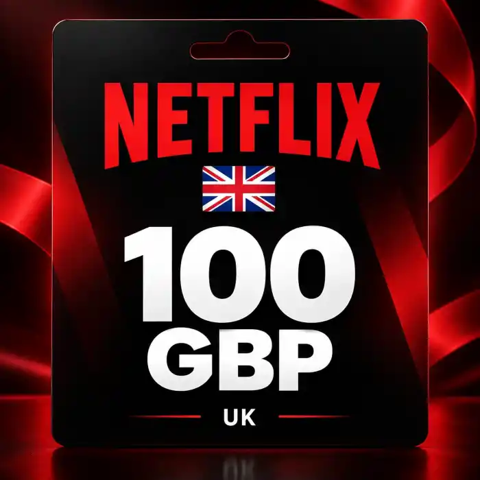 Netflix UK 100 GBP