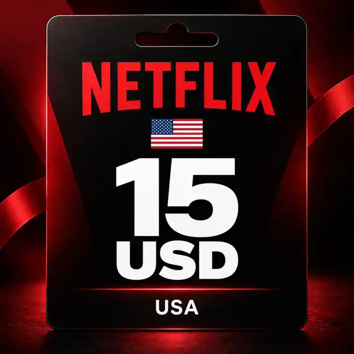 Netflix US 15 USD